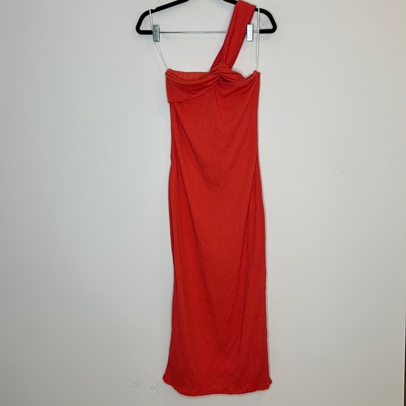 Dee Elly One Shoulder Bodycon Dress Size M - Picture 1 of 6